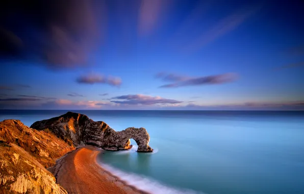 Sea, landscape, rocks