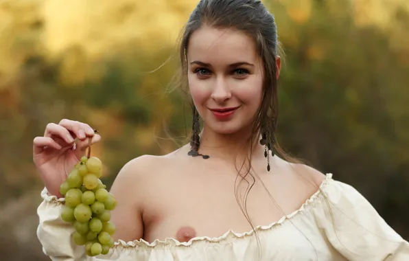 Grapes, shirt, xixia