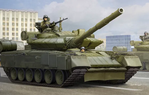 Russia, MBT, T-80, The armed forces of Russia, T-80БВМ