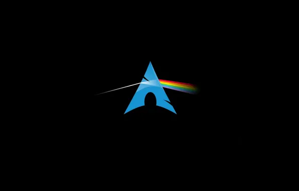 Picture Black, Music, Triangle, Pink Floyd, Color, Prism, Rock, Dark side of the moon