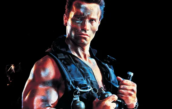 Picture Arnold, Commando, Schwarzenegger