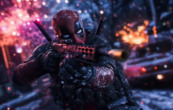 Gun, marvel, marvel, deadpool, epic, epic, deadpool, cinematic