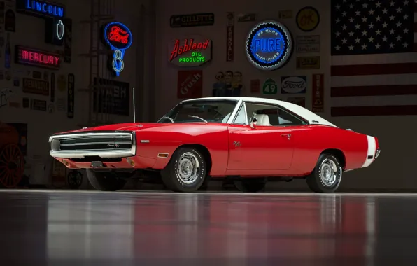 Dodge, Red, Hemi, Charger RT