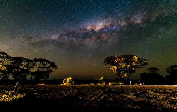 Picture space, stars, nature, space, the milky way