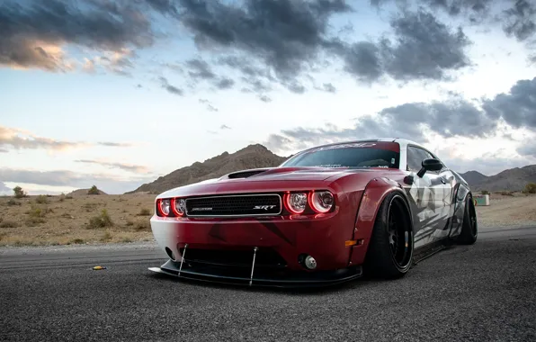 Dodge, Challenger, srt, libertywalk