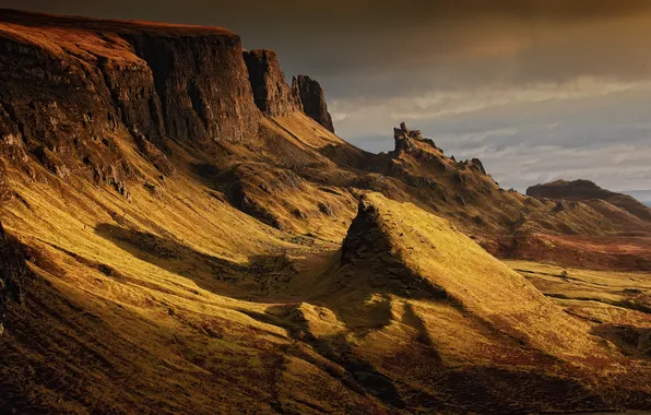 Picture rock, landscape, nature
