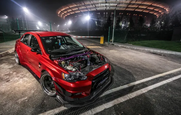 Tuning, mitsubishi, lancer, evolution