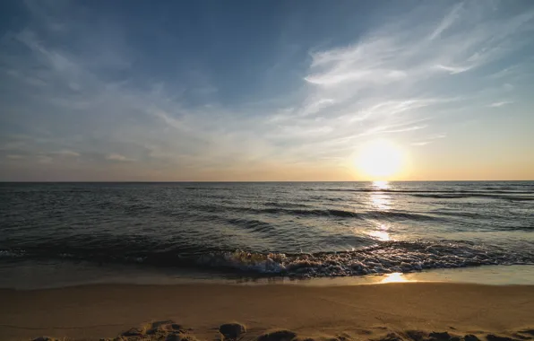 Picture sea, nature, Kaliningrad