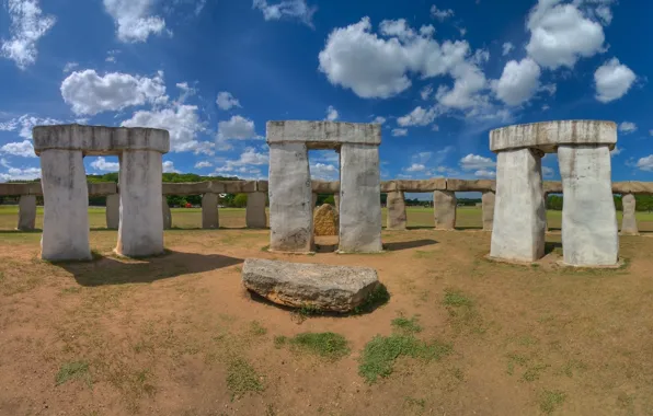 Picture Stonehenge, Wiltshire, stone megalithic structure