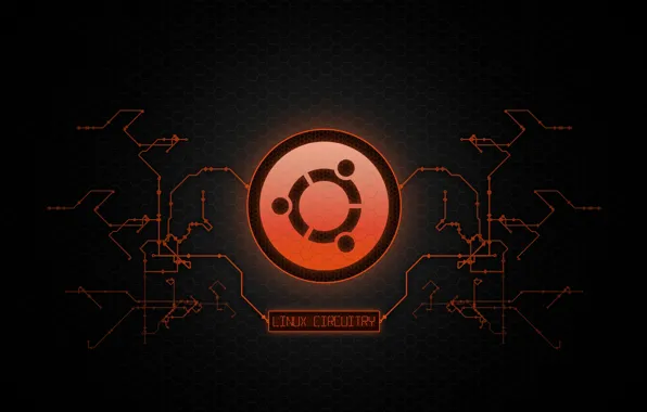 Picture chip, scheme, logo, Metal, logo, Linux, style, Linux