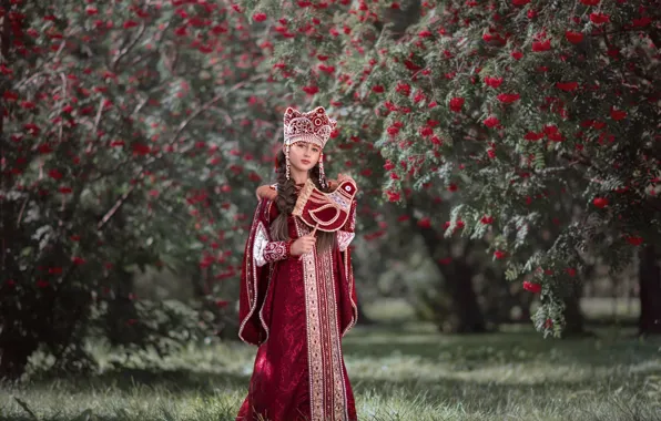 Look, decoration, trees, branches, nature, pose, style, Park