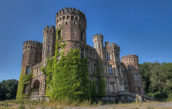 Picture castle, Belgium, Belgium, Chateau De La Foret