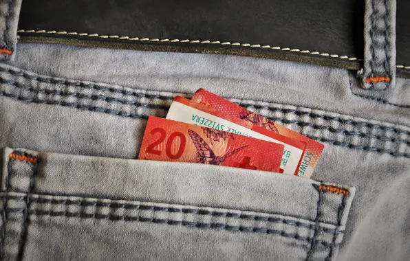 Money, jeans, strap, Finance, bills, pants, pocket, banknotes