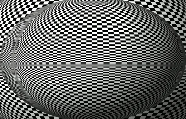 Line, Background, Illusion, Oval, Optical illusion, Cheating, Illusion