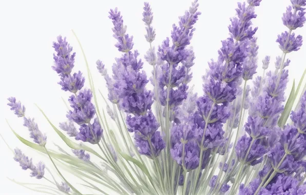 Flower, purple, flowers, green, holiday, green, tenderness, figure
