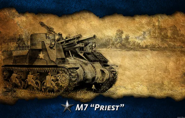 Picture art, tank, USA, America, tanks, WoT, sau, World of Tanks