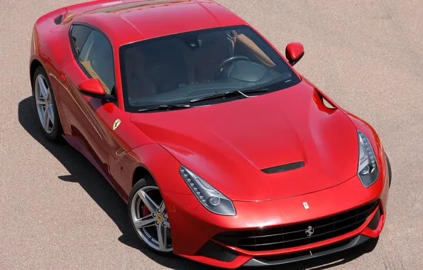 Ferrari, red, Sands, berlinetta, F12, the ferrari f12