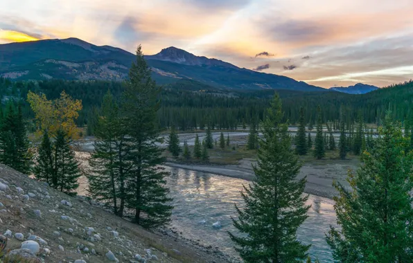 Landscape, mountains, nature, river, landscape, beauty, ate, tree
