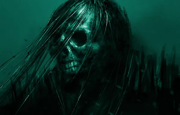 Death, hair, sake, art, dead