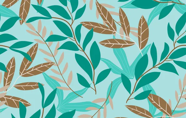 Wallpaper leaves, background, pattern, texture images for desktop ...