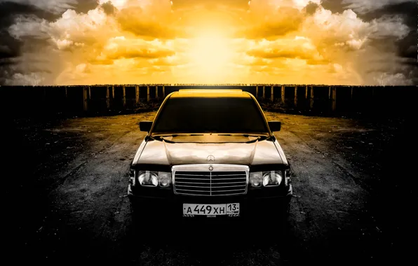 Mercedes, mercedes-benz, Mercedes, gelding, Mercedes, benz, 190, w201