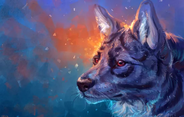 Background, dog, by AlaxendrA