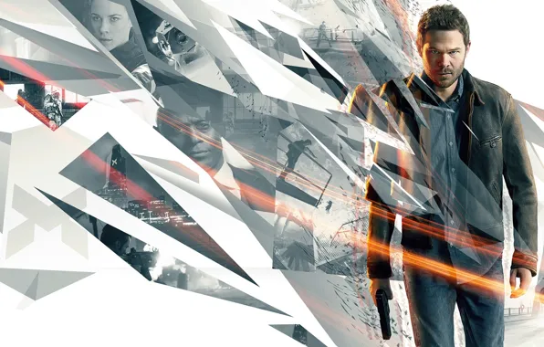 Picture Look, Weapons, Actor, Microsoft Game Studios, Quantum Break, Shawn Ashmore, Remedy Entertainment