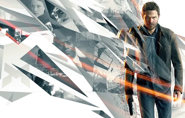 Look, Weapons, Actor, Microsoft Game Studios, Quantum Break, Shawn Ashmore, Remedy Entertainment