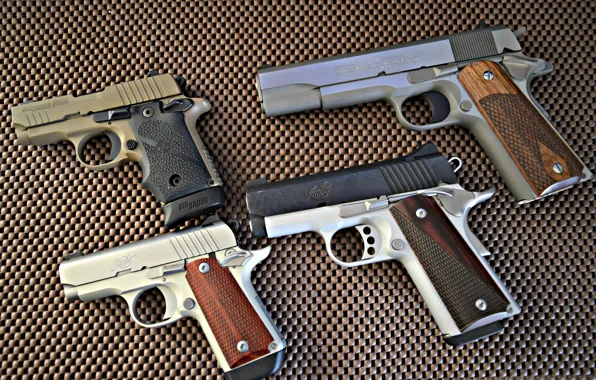 Picture --Kimber-Ultra-Carry-II-45-ACP, --Kimber-Micro-380, --Colt-9-MM, SIG-P238-380