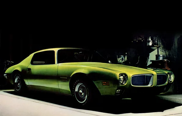 Picture green, muscle car, Pontiac, Pontiac, Firebird