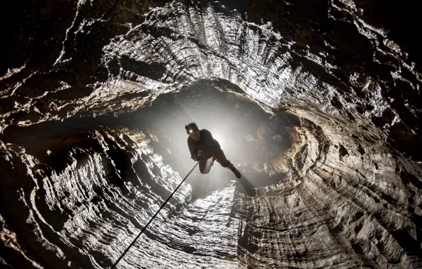 Wallpaper people, nature, Speleology