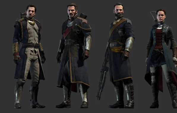 The game, Order, characters, PlayStation 4, The Order 1886, Ready at Dawn