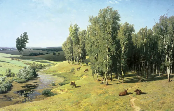 Picture picture, Summer day, Orlovsky