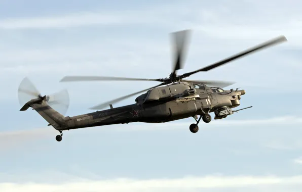 Helicopter, shock, Night hunter, Mi-28