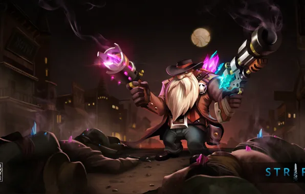 Picture Strife, dwarf, moba, crystal pistols, judge stone