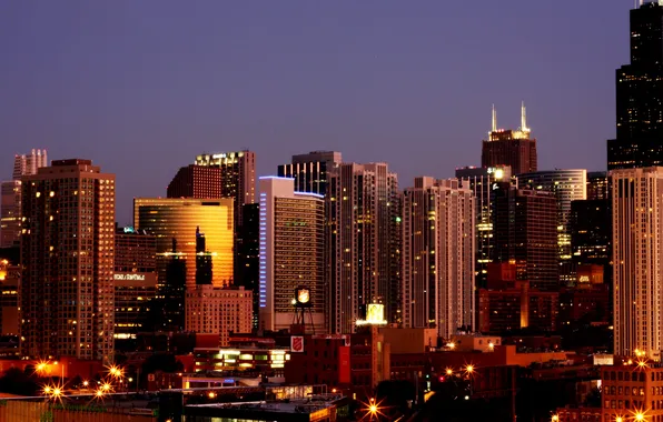 City, the city, Chicago, USA, Chicago, Illinois