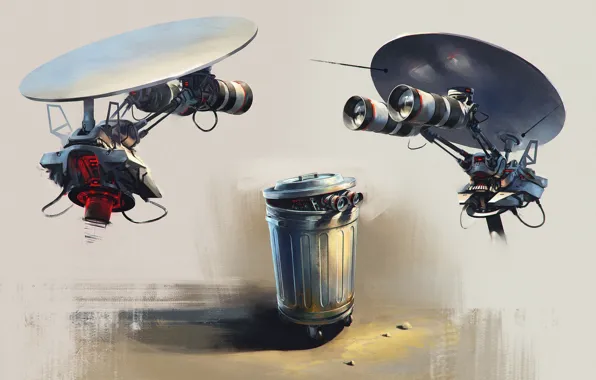 Robots, tank, concepts