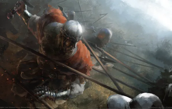 Picture war, battle, war, spears, army, battle, game wallpapers, Kingdom Come: Deliverance