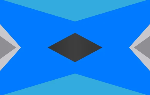 Triangles, rhombus, symmetry