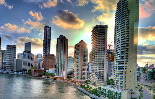 The city, building, Wallpaper, picture