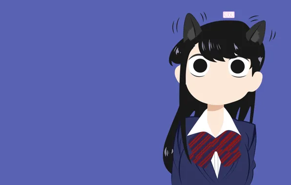 Komi-san, anime, komi, HD phone wallpaper