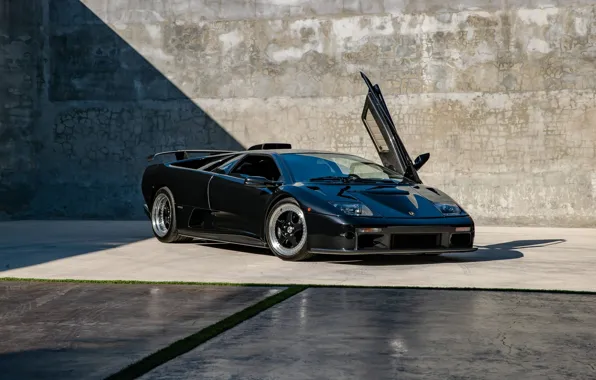 Lamborghini, supercar, supercar, Diablo, Lambo doors, lambo door, The Lamborghini Diablo GT