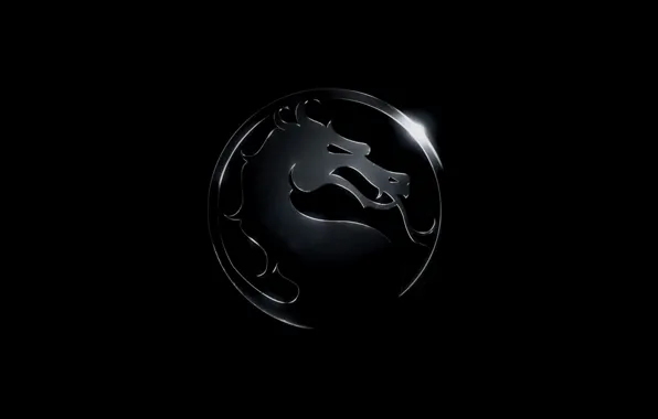 Dragon, logo, mortal Kombat, mortal kombat x