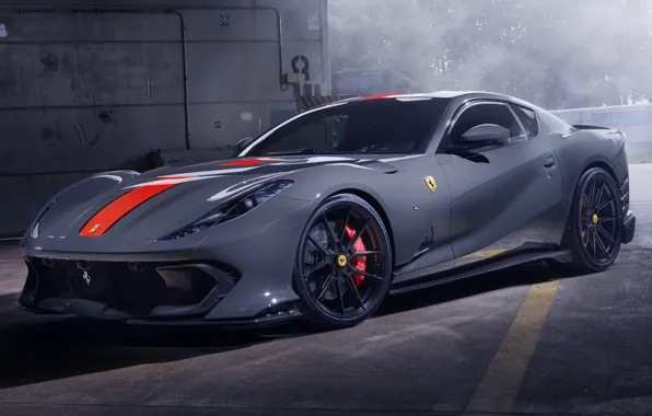 Ferrari, sports car, exterior, Competition, Ferrari 812, by Novitec, 2023, Ferrari 812 Competizione