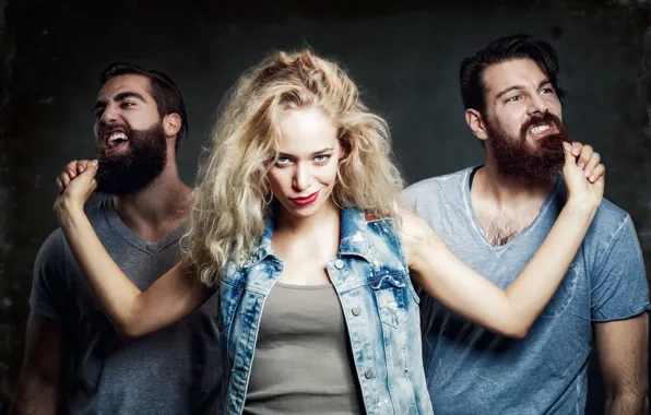 Pose, background, people