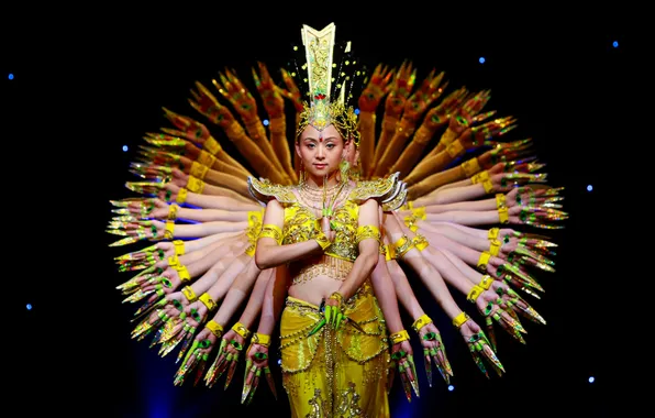 Shiva, arms, Bodhisattva, Thousand-Armed Guanyin, Evening