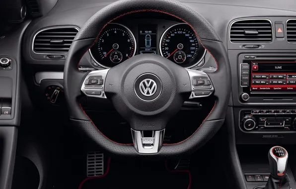 Devices, the wheel, golf, GTI