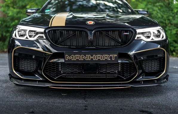 BMW, sedan, the front, 2018, Biturbo, BMW M5, Manhart, M5