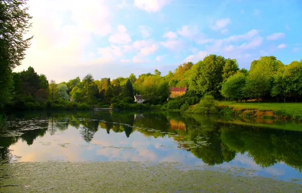 Picture water, landscape, Bath Spa