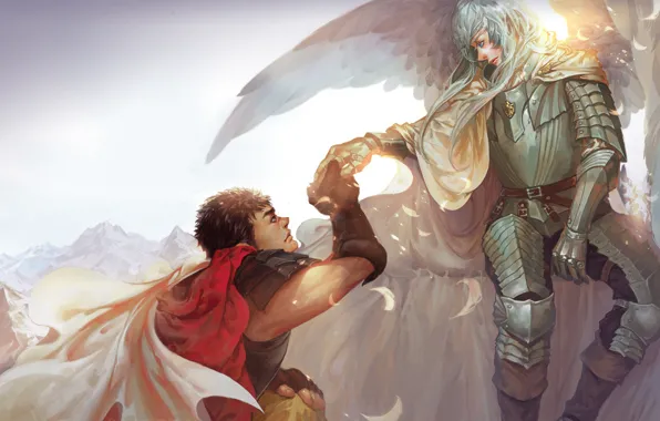 Demon, sword, game, armor, devil, anime, man, ken